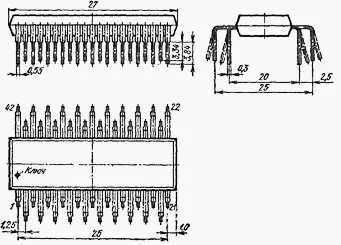 КР1801ВП1-033 микросхема фото 2